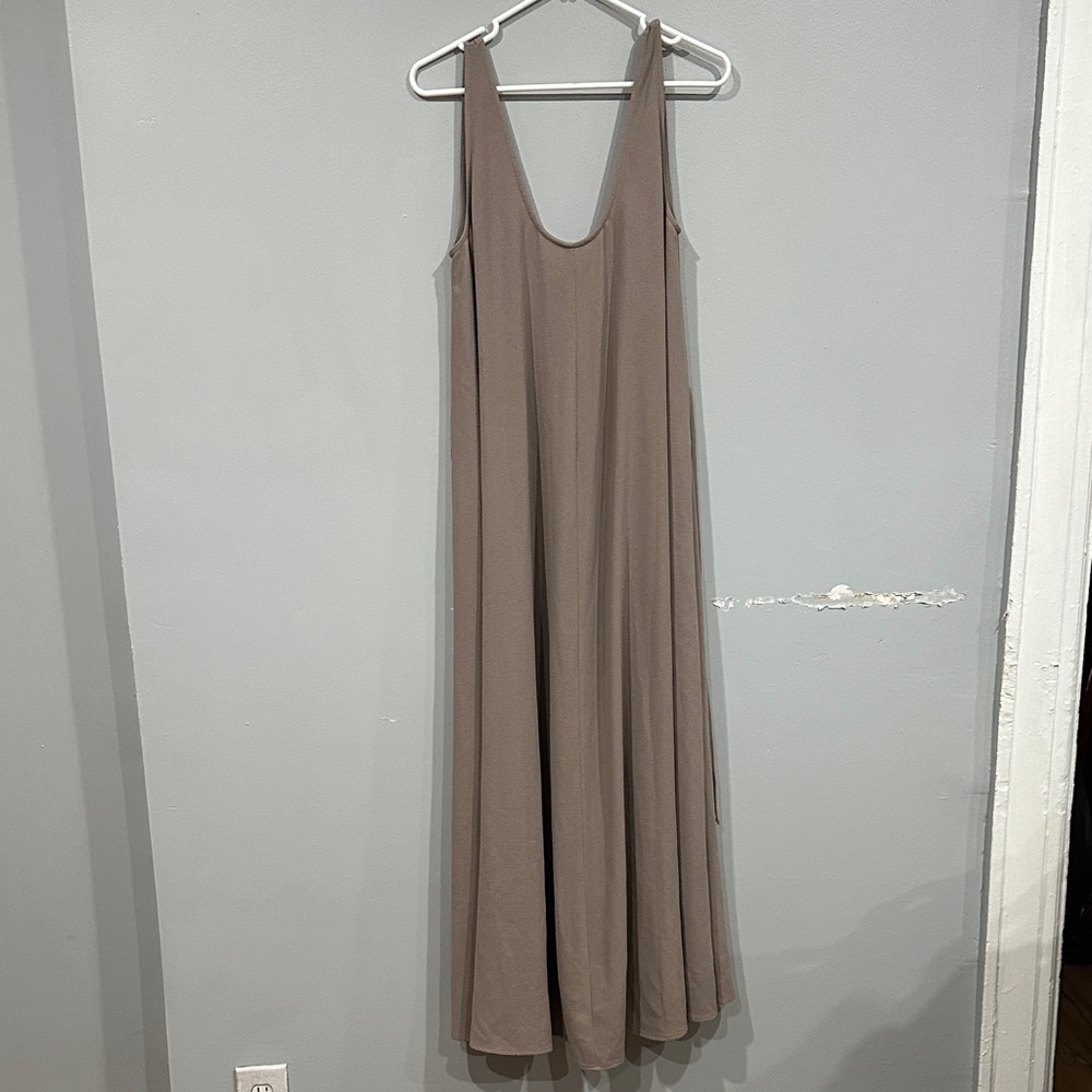 American Apparel Taupe Maxi Dress